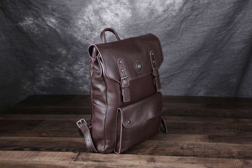 Vintage Handmade Full Grain Leather Backpack, Travel Backpack, Rucksack ...