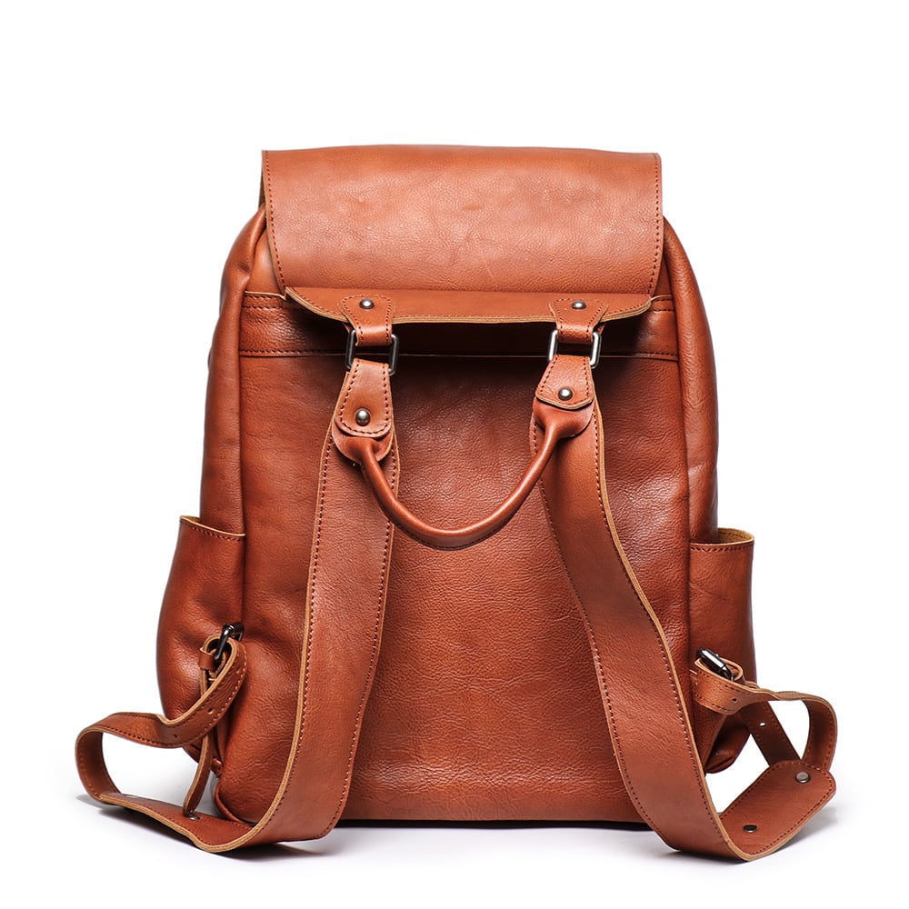 Handmade Full Grain Leather Backpack, School Backpack, Travel Backpack ...