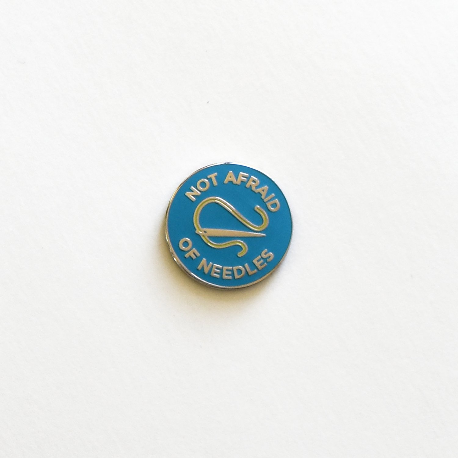 Image of Not Afraid of Needles Magnetic Pin or Needleminder