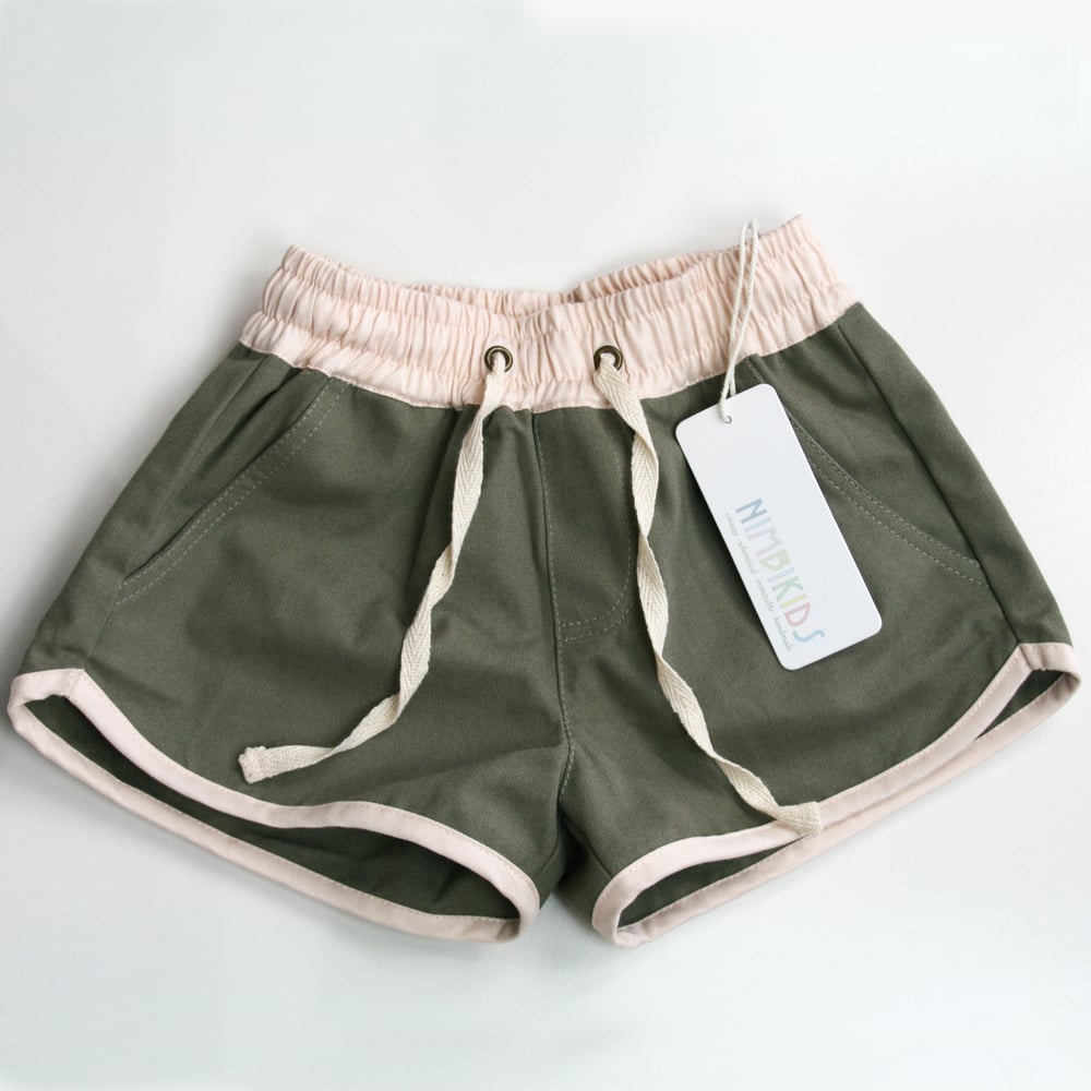 Image of Happy Camper Shorts - Stone