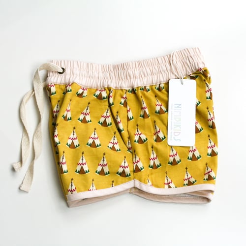Image of Happy Camper Shorts - Teepee