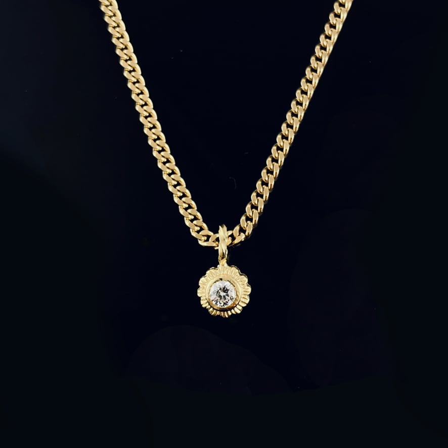 Cheri Necklace / 24k gold-coated silver / Cecilia Brøgger Jewellery