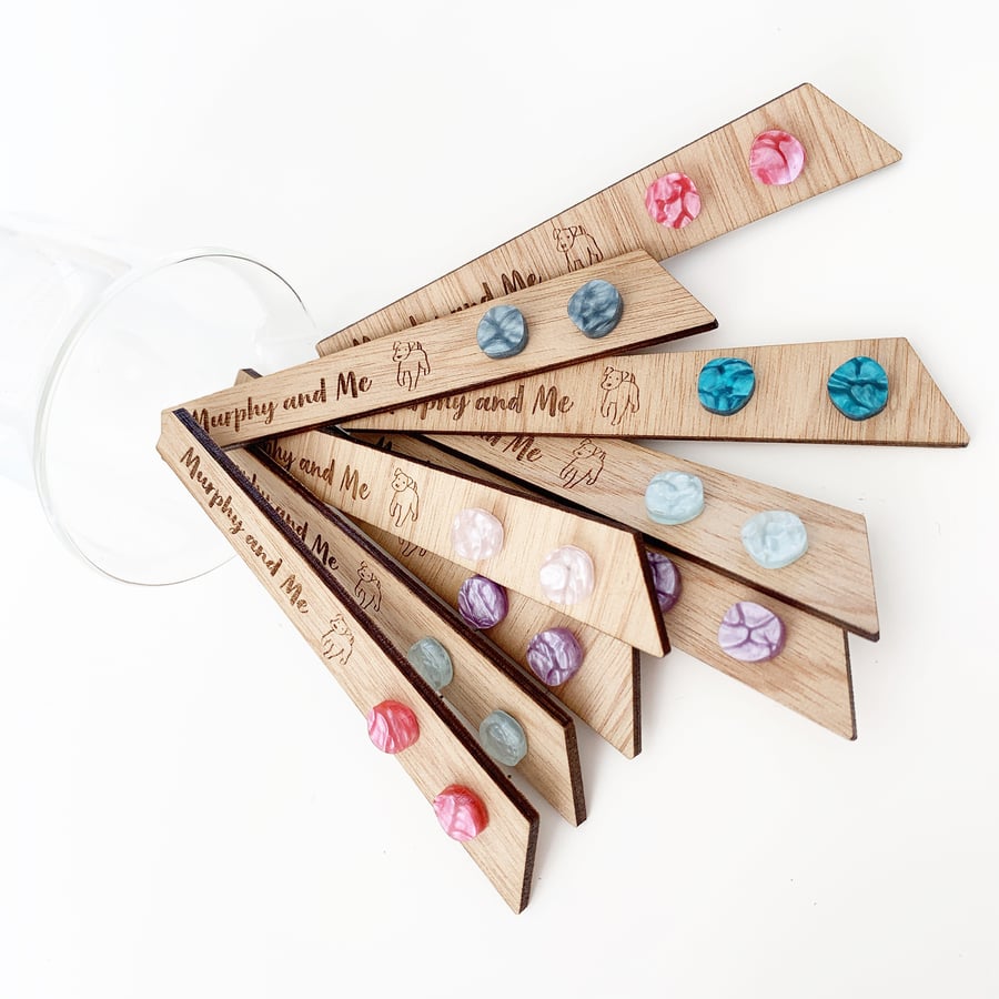 Image of Mini colour pop studs