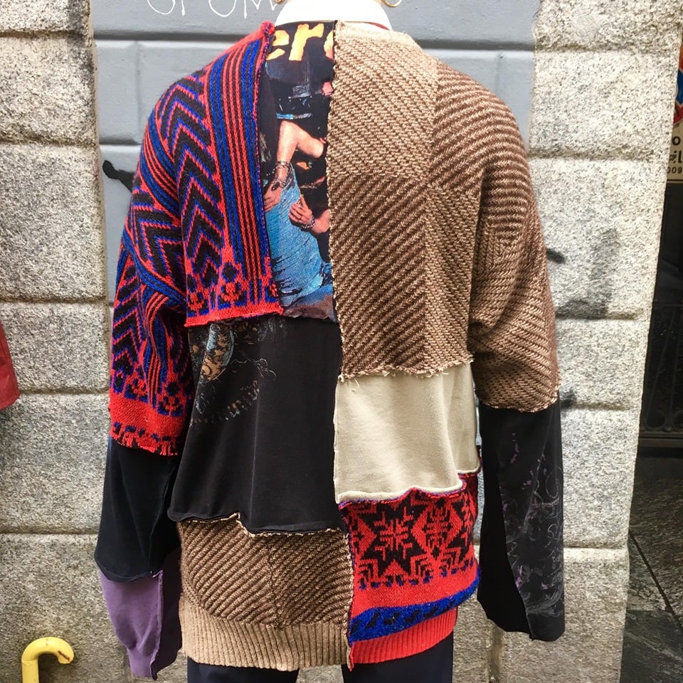 Image of PATCHWORK SWEATER