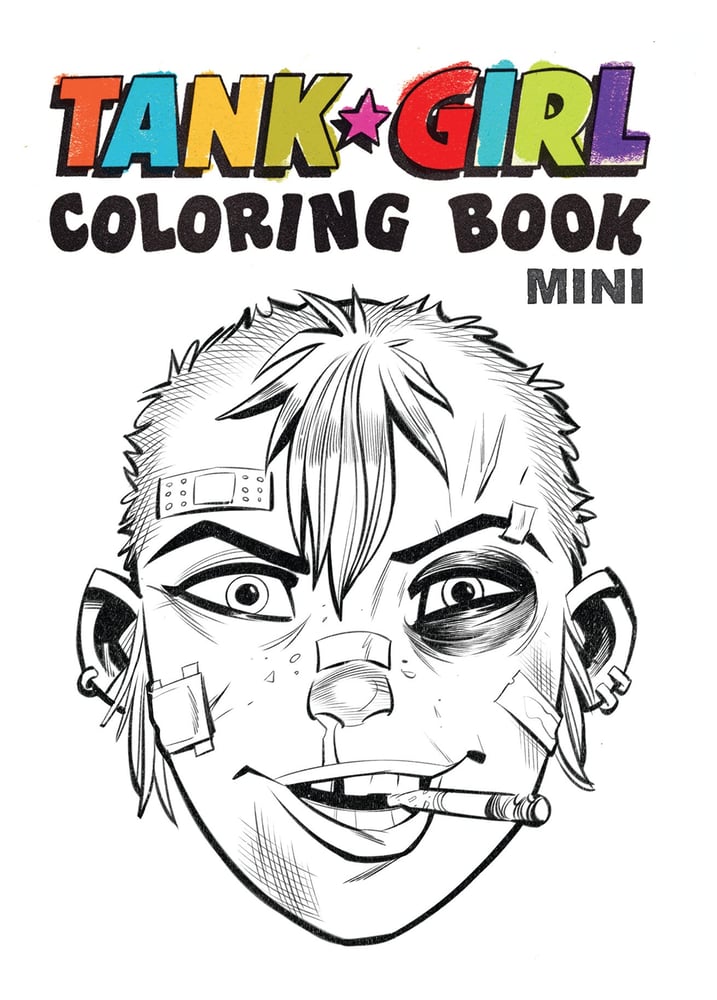 Collectors Item Tank Girl Poster Magazine 9 with CutOut Theatre