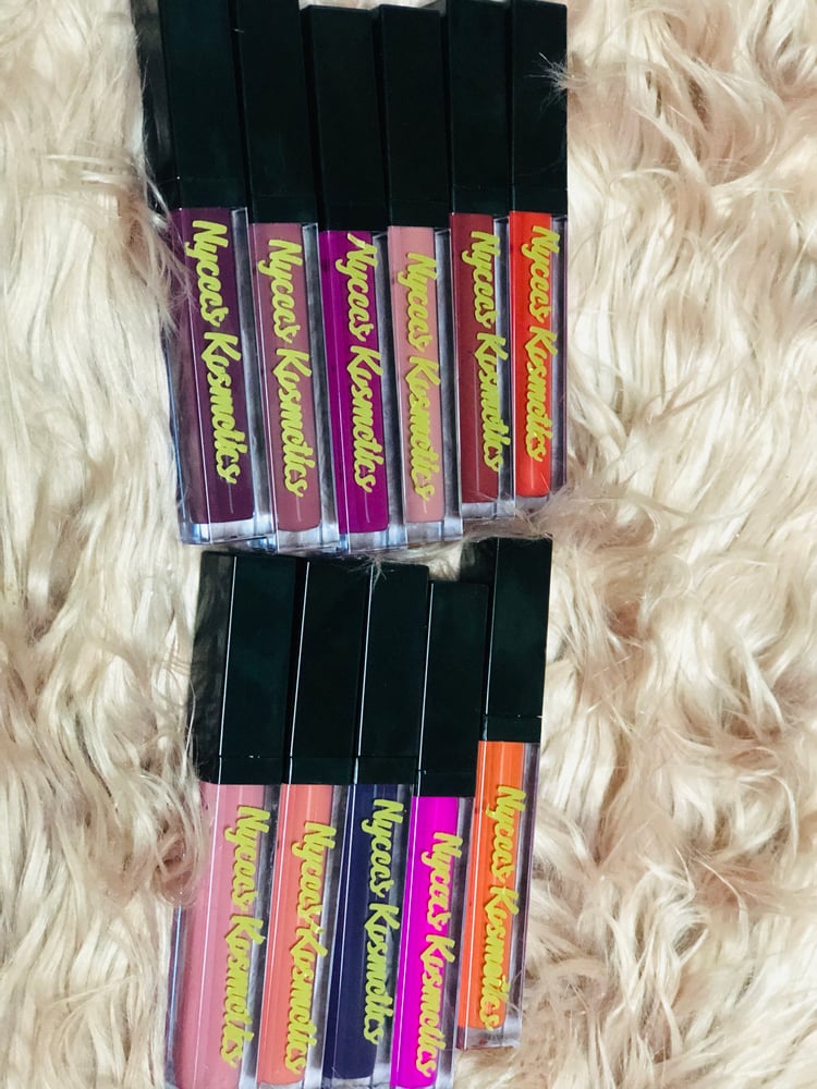 Image of Matte lipsticks