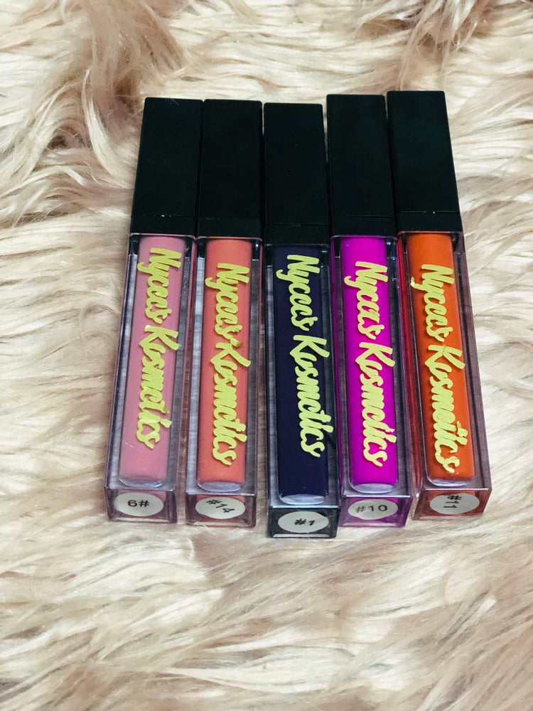 Image of Matte lipsticks
