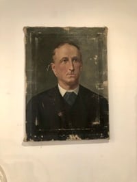 Image 1 of Portrait huile sur toile 