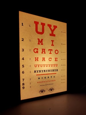 Image of Agudeza visual. Rosario Flores.