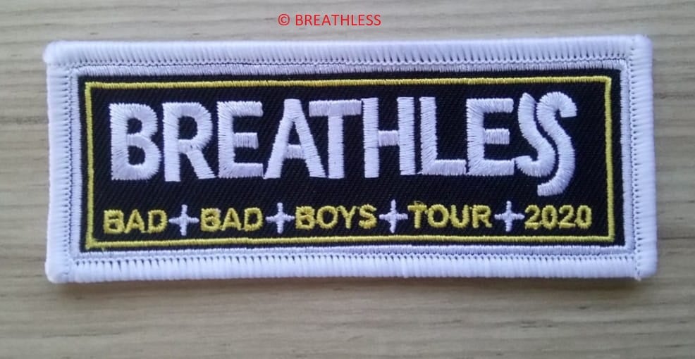  BREATHLESS PATCH - £5 each
