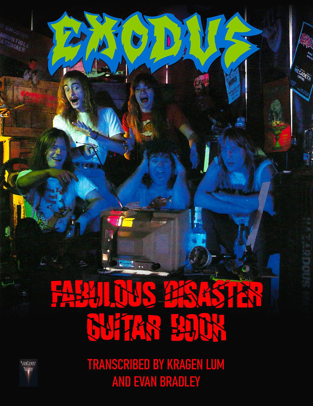 Exodus - Fabulous Disaster Guitar Book (Deluxe Print Edition + Digital Copy + GP Files)