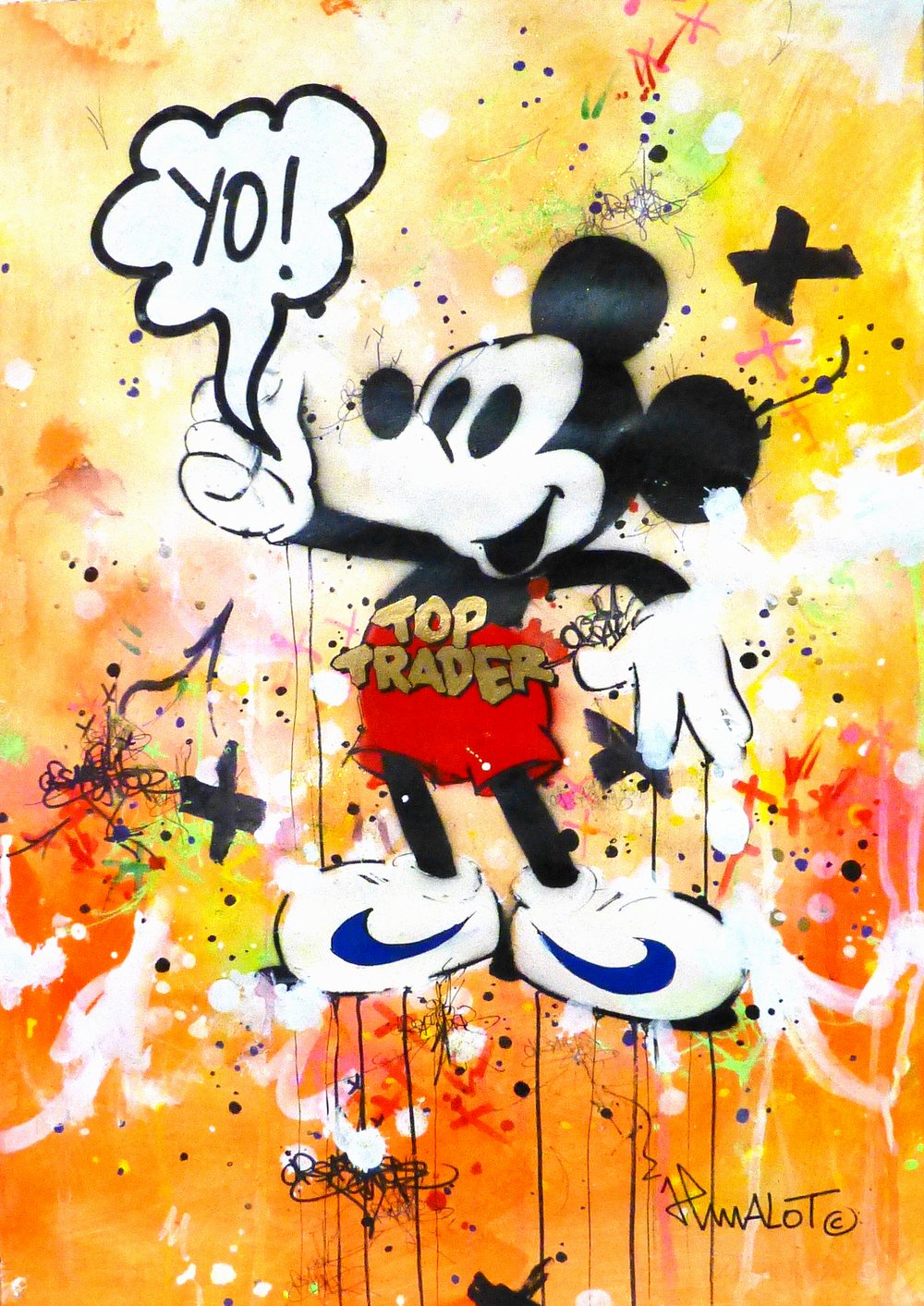 YO! Mickey TOP TRADER Niké. 2019