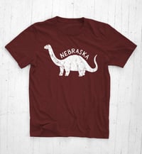 Image 6 of Nebraska Brontosaurus T-shirt