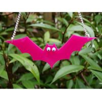 Image 2 of Bat Necklace