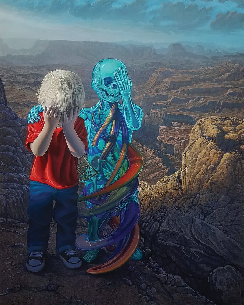 Image of Limited Edition Print of "Gleaming Connection"
