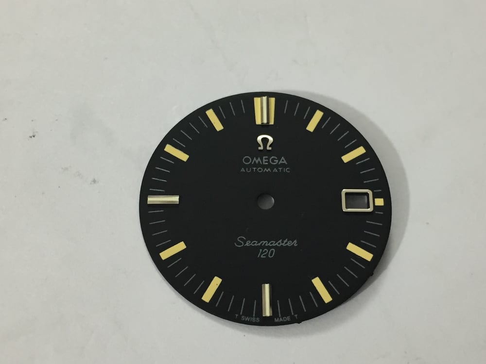 Image of RARE OMEGA SEAMASTER 120 WATCH DIAL,FOR 166.027-Cal 565 Series,MINT