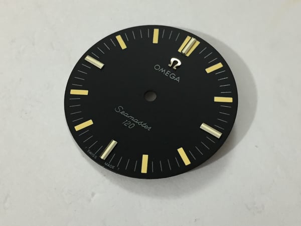 Image of RARE OMEGA SEAMASTER 120 WATCH DIAL,FOR 135.027-CAL 601 Series,MINT