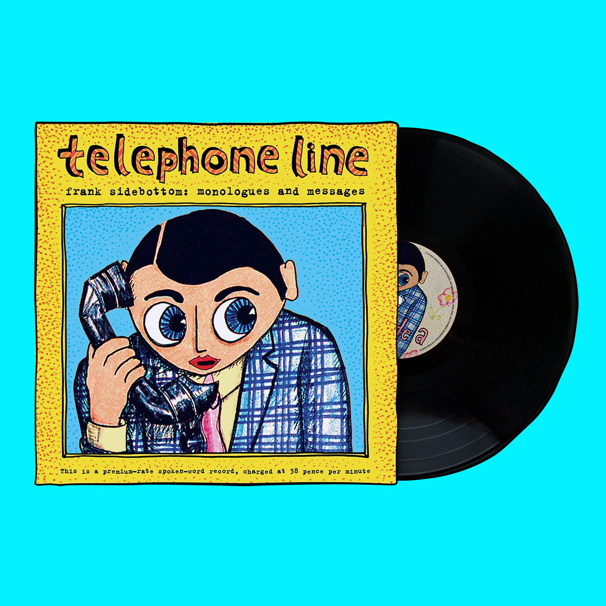 Image of “Telephone Line: Monologues and Messages” Record Album