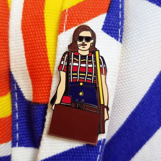 Image of Mad Men tribute - Peggy Olson Is the Boss pin