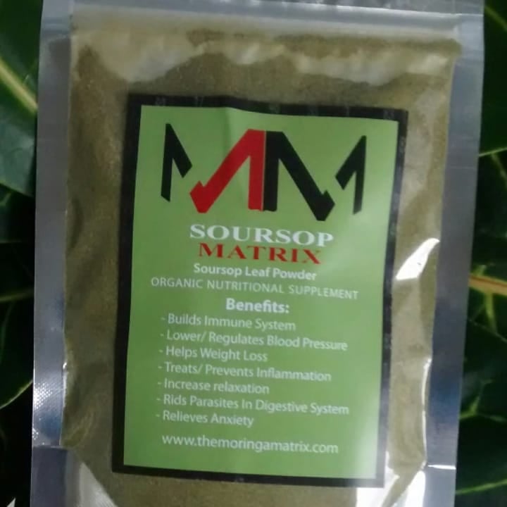 Image of Soursop leaf powder