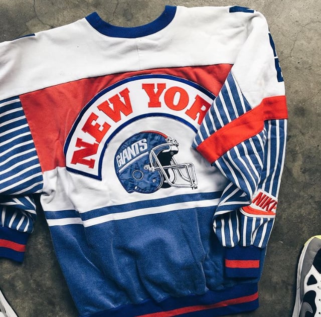 Original 90's NY Giants Skyline Crewneck Sweatshirt. | Nike Original 90's NY Giants Skyline Crewneck Sweatshirt. | Nike