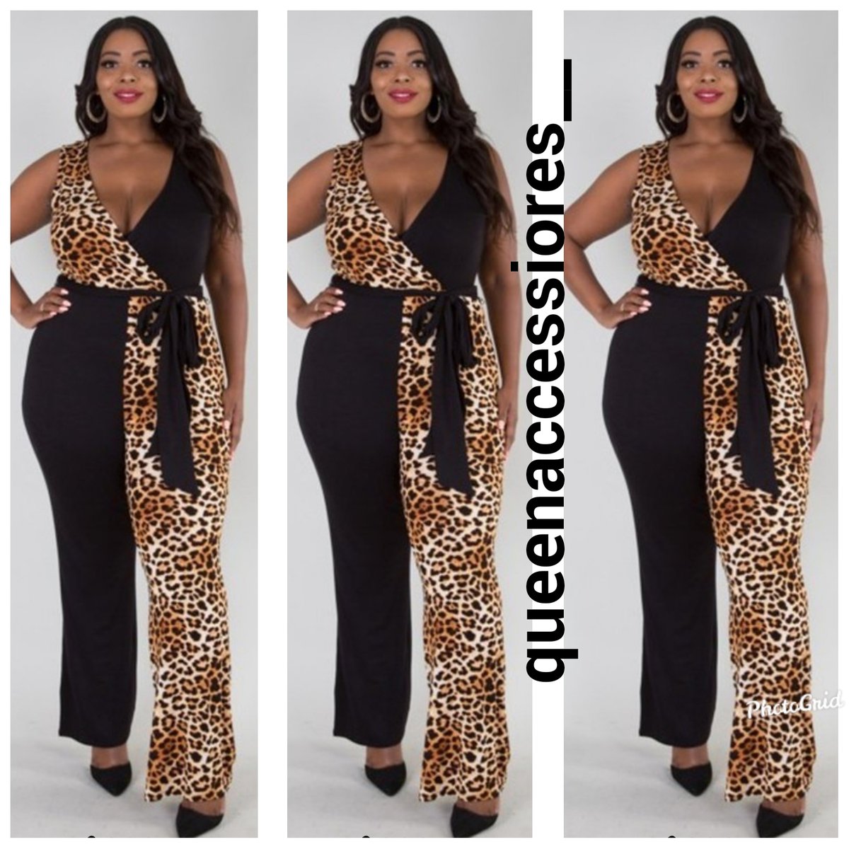 Image of Leopard  Jumpsuit 