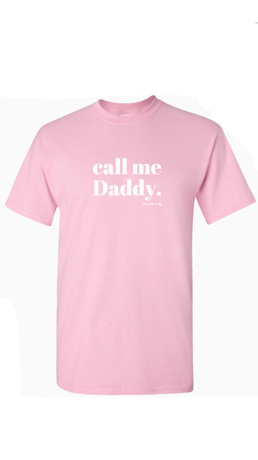 baby pink tee shirt