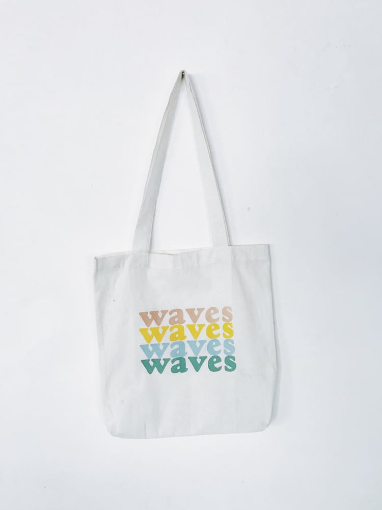 Image of Waves Cloth Bag