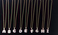 Bubble Letter Pendant 