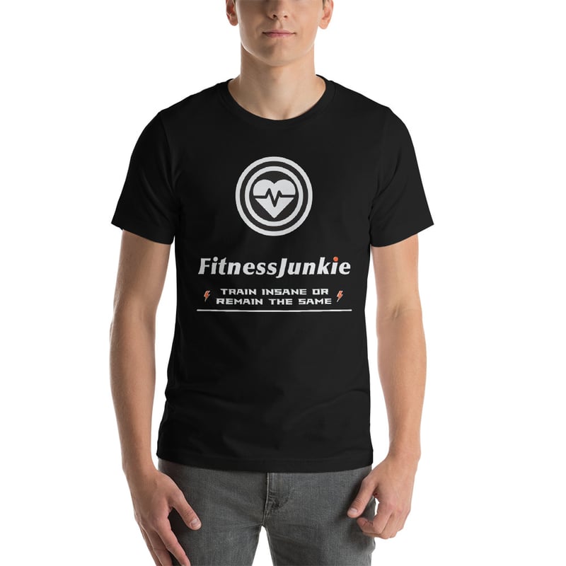 Image of FitnessJunkie Unisex Tee - Train Insane