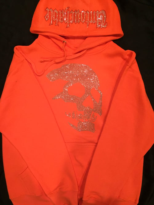 Image of Untouchable Lifestyle Skullgang Hoodie Orange