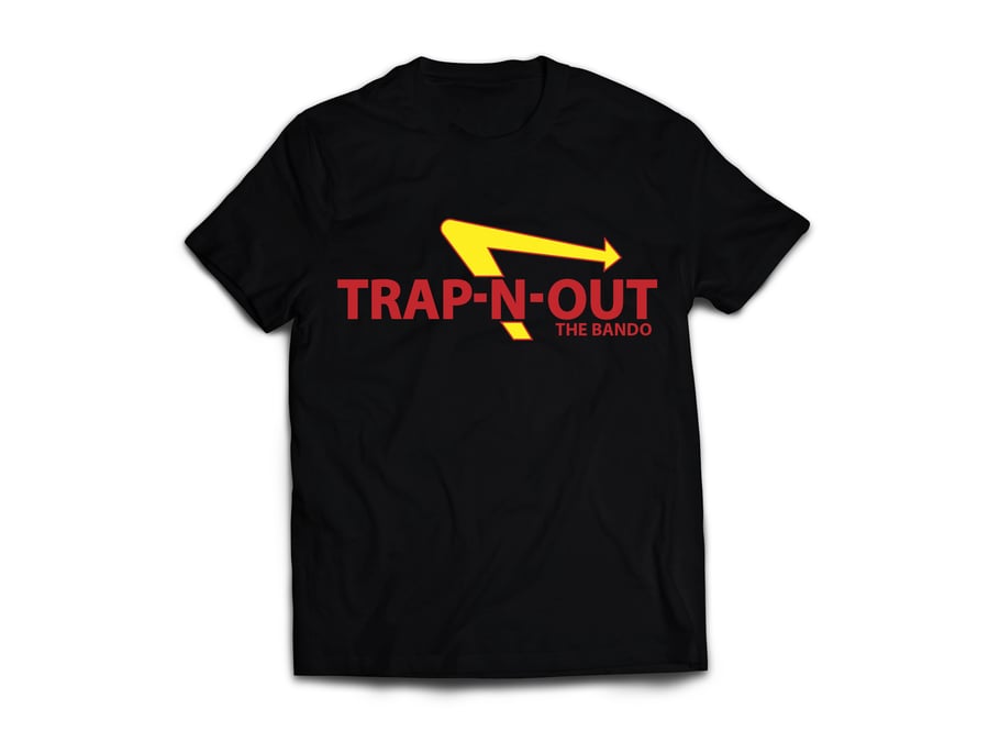 Image of TrapNOut The Bando Black T-Shirt 