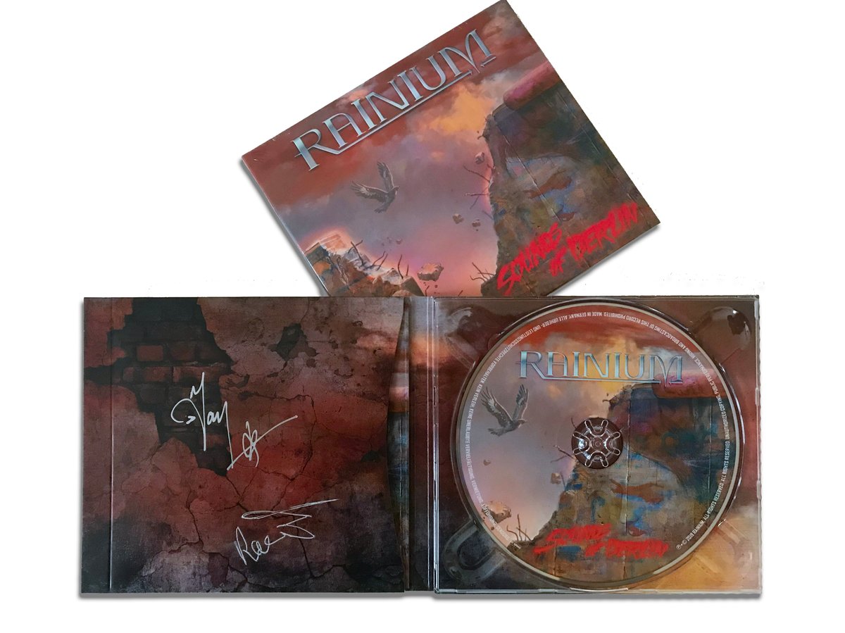 Image of SIGNED COPY of Sounds Of Berlin, RAINIUM, Audio CD Digipack