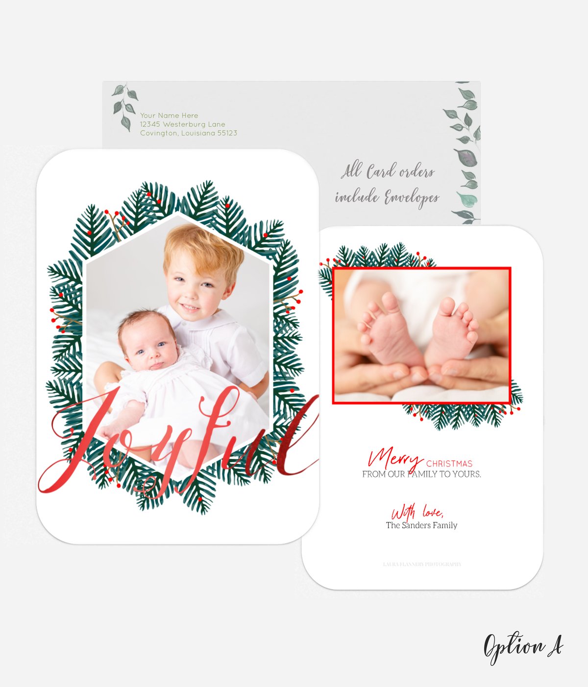 Image of Custom Christmas Cards
