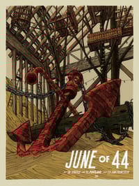 June of 44 (2019 West Coast Dates) • L.E. Official Poster (18" x 24")