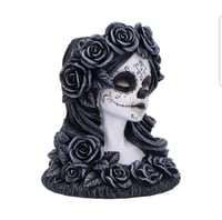 Image 4 of Flor de Muerte Tea Light Holder 10.5cm