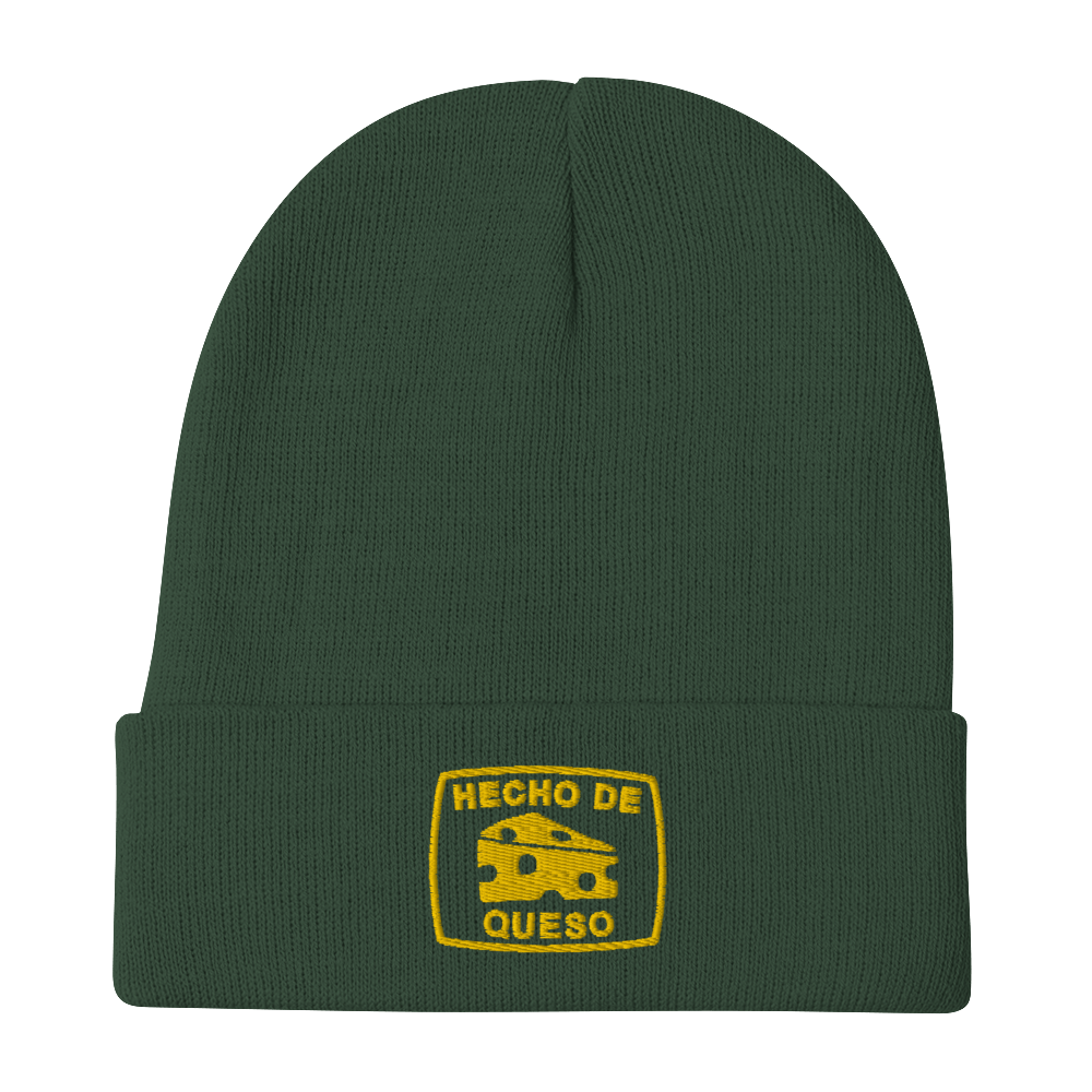 Image of HECHO DE QUESO CUFFED BEANIE (2 COLORS)