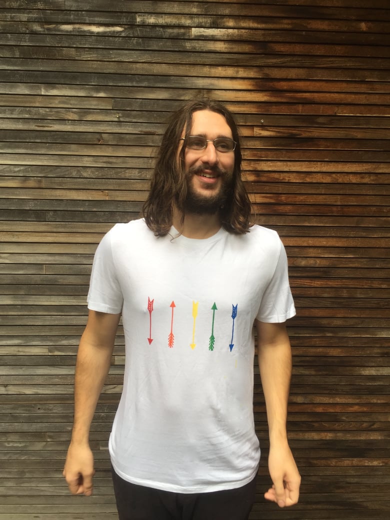 Image of Rainbow Arrows Tshirt