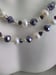 Image of DOUBLE STRAND PEARL AND SWAROVSKI CRYSTAL NECKLACE SET