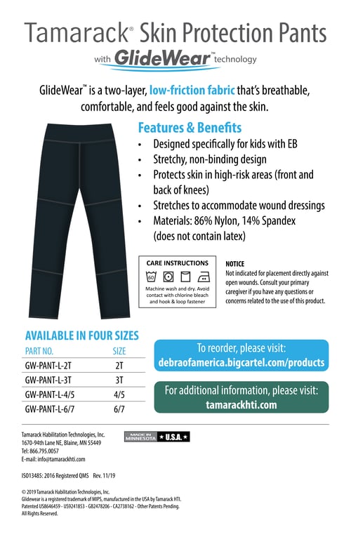 Image of Tamarack Skin Protection Pants with GlideWear TM technology