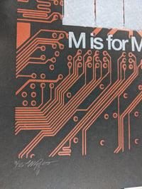 Image 5 of "M is for Moog" (Copper Edition)