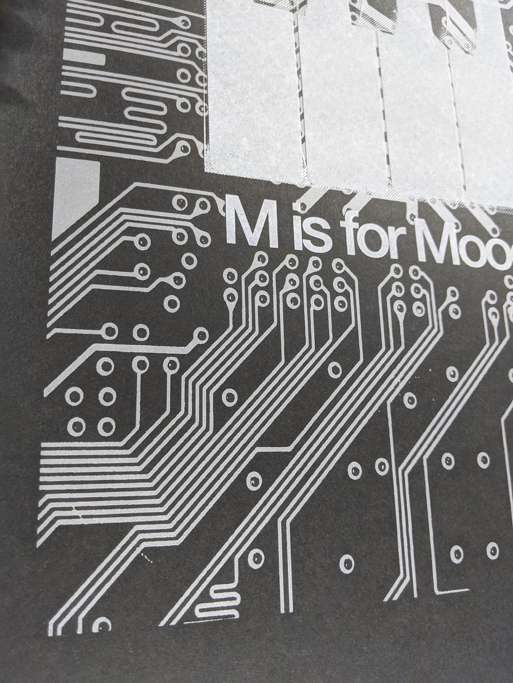 "M is for Moog" (Silver Edition)