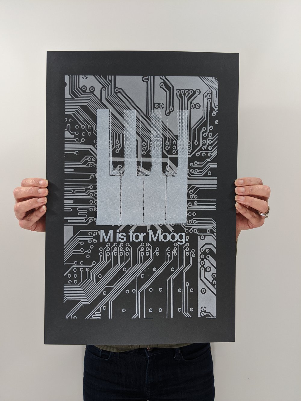 "M is for Moog" (Silver Edition)