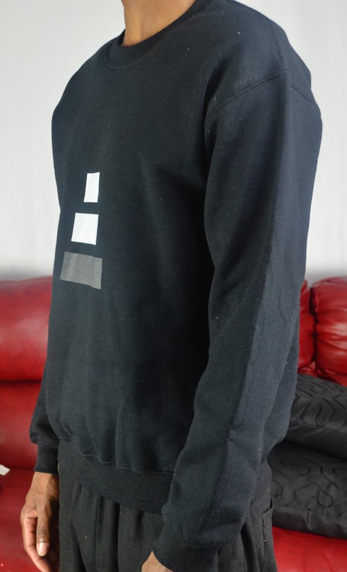 Image of black Sweatshirt ( white, grey )