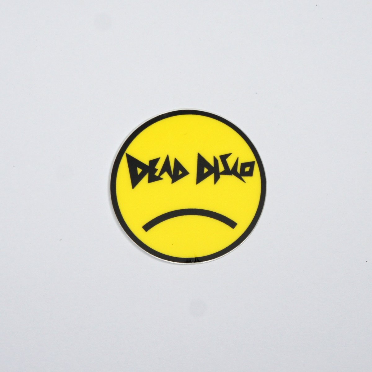 Dead Disco Smiley Sticker