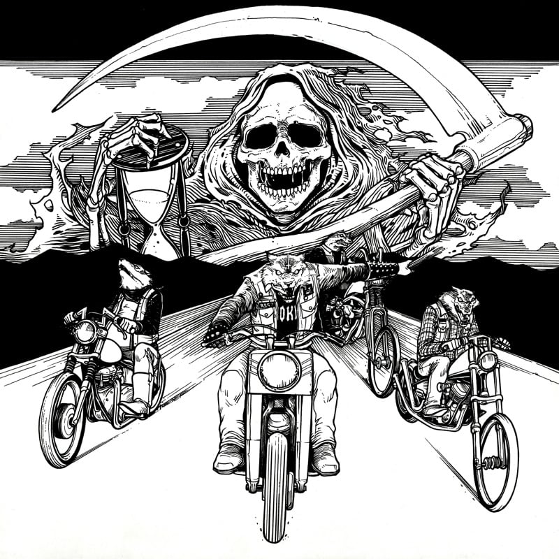 Image of Speedwolf-Ride with Death tape