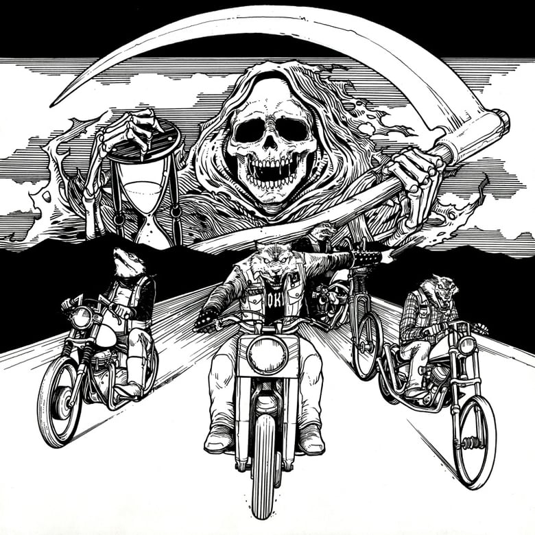 Image of Speedwolf-Ride with Death tape