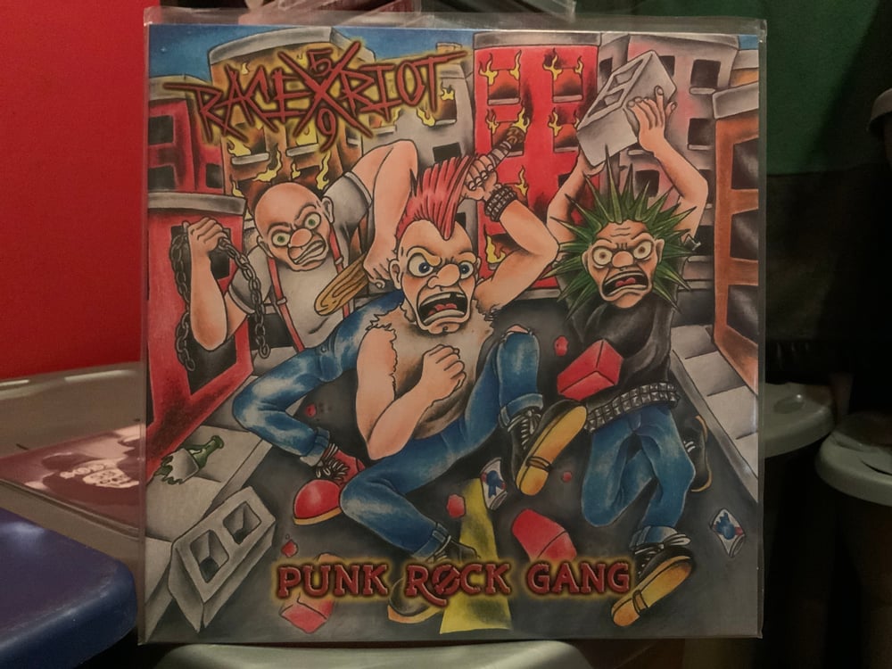 Race Riot 59 punk rock gang LP