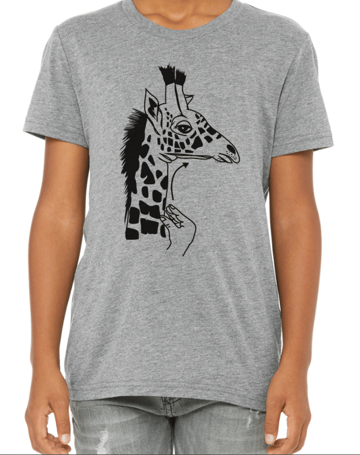 GIRAFFE SHIRT DIRTYBEARDPRESS   Giraffetoddler 