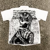 Image of RxCx - Ric Clayton Button Down Short Sleeve Shirt Kill Your Idols Books / Santa Monica Airlines